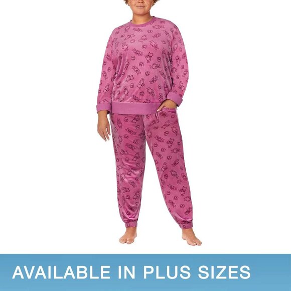 Character Ladies' Fleece 2-piece Pajamas - Picture 2 of 6
